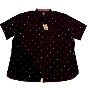 Van Heusen Never Tuck Button Down Shirt